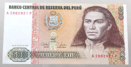 PERU 500 INTIS 1987 TOP #alb049 0757 - Perú