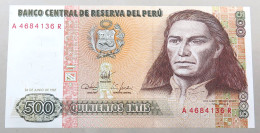 PERU 500 INTIS 1987 TOP #alb049 0759 - Pérou