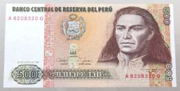 PERU 500 INTIS 1987 TOP #alb049 0745 - Perù