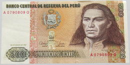 PERU 500 INTIS 1987 #alb018 0127 - Perù
