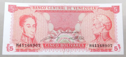 VENEZUELA 5 BOLIVARES 1989 TOP #alb051 1757 - Venezuela