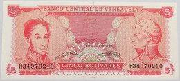 VENEZUELA 5 BOLIVARES 1989 TOP #alb014 0109 - Venezuela