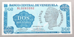 VENEZUELA 2 BOLIVARES 1989 TOP #alb051 0445 - Venezuela