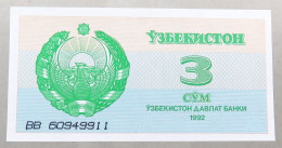 UZBEKISTAN 3 SUM 1992 TOP #alb050 1107 - Usbekistan