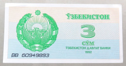 UZBEKISTAN 3 SUM 1992 TOP #alb050 1123 - Usbekistan