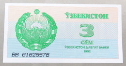 UZBEKISTAN 3 SUM 1992 TOP #alb050 1119 - Ouzbékistan