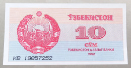 UZBEKISTAN 10 SUM 1992 TOP #alb051 1783 - Usbekistan