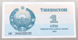 UZBEKISTAN 1 SUM 1992 TOP #alb050 1103 - Uzbekistan