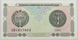 UZBEKISTAN 1 SUM 1994 TOP #alb016 0197 - Oezbekistan