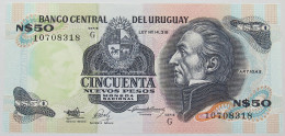 URUGUAY 50 PESOS TOP #alb016 0481 - Uruguay