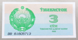 UZBEKISTAN 3 SUM 1992 TOP #alb051 1789 - Oezbekistan