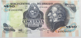 URUGUAY 50 PESOS #alb013 0305 - Uruguay