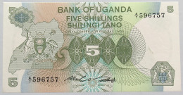 UGANDA 5 SHILLINGS 1982 TOP #alb016 0439 - Oeganda