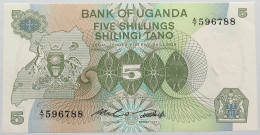 UGANDA 5 SHILLINGS TOP #alb017 0131 - Uganda