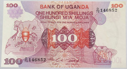 UGANDA 100 SHILLINGS UNC #alb018 0217 - Uganda