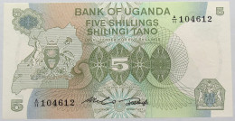 UGANDA 5 SHILLINGS 1982 TOP #alb016 0139 - Uganda