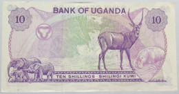 UGANDA 10 SHILLINGS 1982 TOP #alb013 0229 - Ouganda