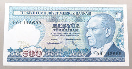 TURKEY 500 LIRASI 1970 TOP #alb049 1133 - Turquie