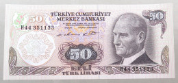 TURKEY 50 LIRASI 1970 TOP #alb049 1179 - Turquie