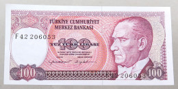 TURKEY 100 LIRASI 1970 TOP #alb049 1123 - Turquie