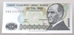 TURKEY 10 LIRASI 1970 TOP #alb049 1041 - Turquie