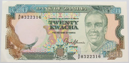 ZAMBIA 20 KWACHA TOP #alb014 0549 - Sambia