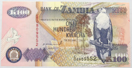 ZAMBIA 100 KWACHA 1992 TOP #alb016 0321 - Sambia