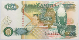 ZAMBIA 20 KWACHA 1992 TOP #alb014 0543 - Sambia