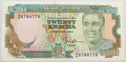 ZAMBIA 20 KWACHA TOP #alb013 0301 - Sambia