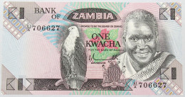 ZAMBIA 1 KWACHA 1980 #alb016 0135 - Zambie