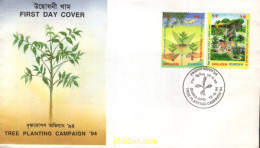 715596 MNH BANGLADESH 1994 DIA DEL ARBOL - Bangladesch