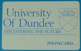 UK - Great Britain - International Payphones Scotland - IPL - University Of Dundee - 20 Units - [ 5] Eurostar, Cardlink & Railcall