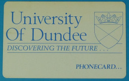 UK - Great Britain - International Payphones Scotland - IPL - University Of Dundee - 50 Units - Eurostar, Cardlink & Railcall