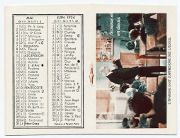 Petit Calendrier   Agenda 1934 L'ange Du Foyer CAISSE D'EPARGNE ET DE PREVOYANCE DE PARIS - Kleinformat : 1921-40