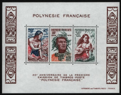 Franz. Polynesien 1978 - Mi-Nr. Block 4 ** - MNH - Polynesier - Neufs