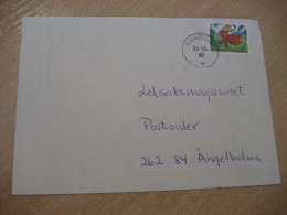 RUNDVIK 1992 Rabbit Lapin Cancel Cover SWEDEN - Rabbits