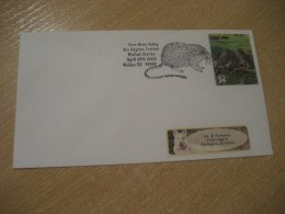 WALDON 2002 Kern River Valley Bio Rodent Rongeur Cancel Cover USA Rodents Rongeurs - Roedores