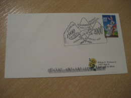 MCDOWELL 1998 Slone Mt. Squirrel Chipmunk Ecureil Rodent Rongeur Cancel Cover USA Rodents Rongeurs - Rongeurs