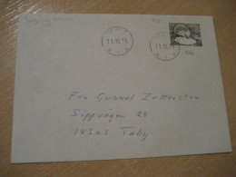 TABY 1975 Hedgehog Herisson Rodent Rongeur Cancel Cover SWEDEN Rodents Rongeurs - Rongeurs