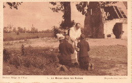 BELGIQUE - Yser - La Messe Dans Les Ruines - Carte Postale Ancienne - Nieuwpoort