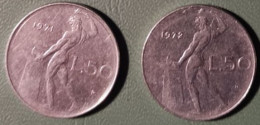 ITALIA  1971-72  Lire 50 - 50 Liras