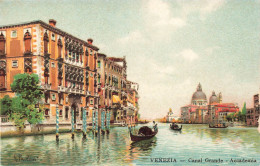 ITALIE - Venezia - Canal Grande - Accademia - Colorisé -  Carte Postale Ancienne - Venezia