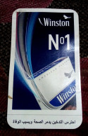 Egypt, Winston Cigarettes Adv. Card - Altri & Non Classificati