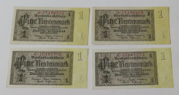 COLLECTION LOT BANKNOTES GERMANY 1 MARK 1923 7pc #xb 435 - Collections