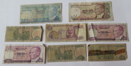 COLLECTION BANKNOTES TURKEY 12pc #xc 029 - Collections & Lots