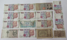 COLLECTION BANKNOTES ITALY 26 Pc #xc 001 - Collections