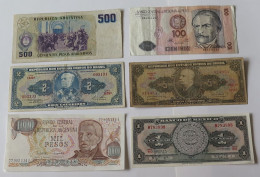 COLLECTION BANKNOTES LATIN AMERICA 12 Pc #xc 007 - Collections & Lots