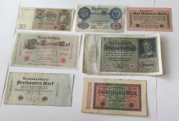 GERMANY COLLECTION BANKNOTES, LOT 15pc EMPIRE #xb 393 - Collezioni