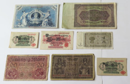 GERMANY COLLECTION BANKNOTES, LOT 15pc EMPIRE #xb 349 - Sammlungen
