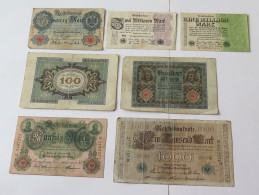 GERMANY COLLECTION BANKNOTES, LOT 15pc EMPIRE #xb 351 - Sammlungen